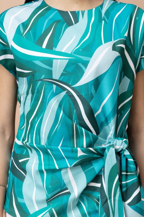 Side Tie-Up Casual Top