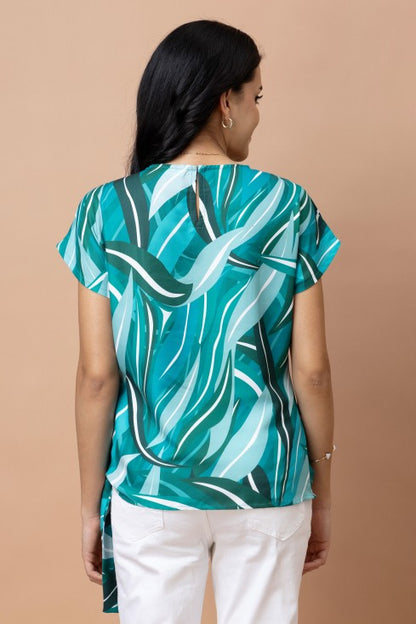 Side Tie-Up Casual Top