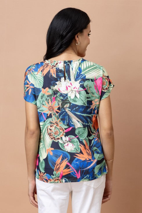 Side Tie-Up Casual Top
