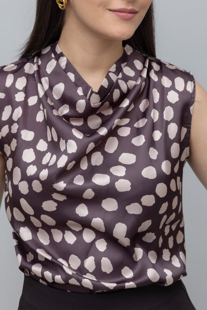 Dots Print Top