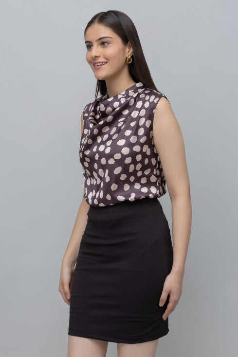 Dots Print Top