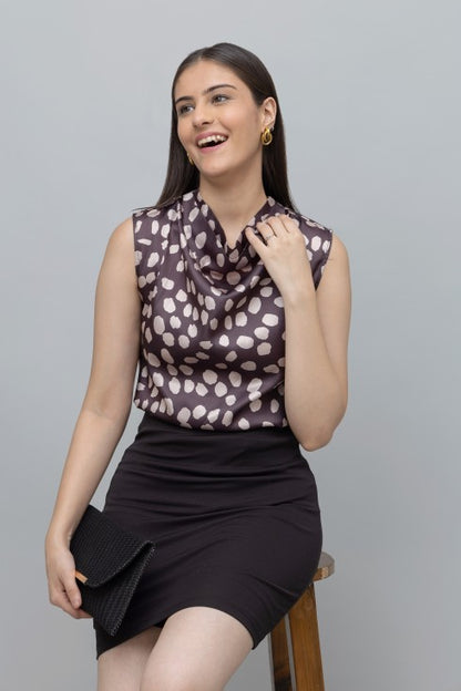 Dots Print Top