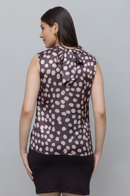 Dots Print Top