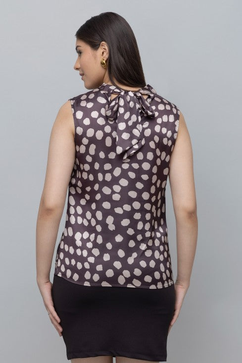 Dots Print Top