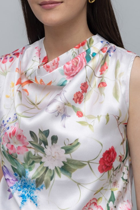 Floral Print Top For Women