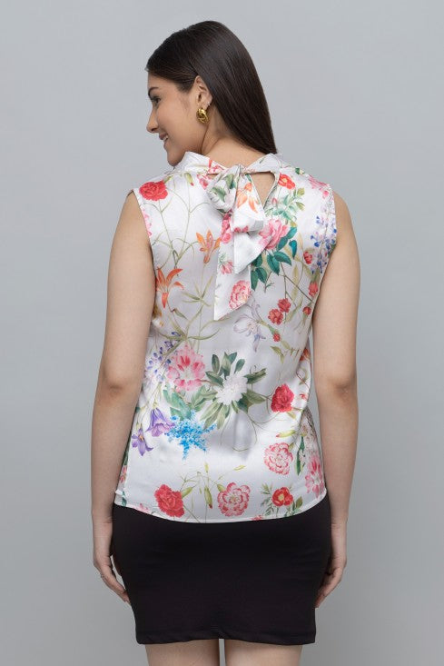 Floral Print Top For Women