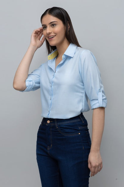 Solid Linen Shirt