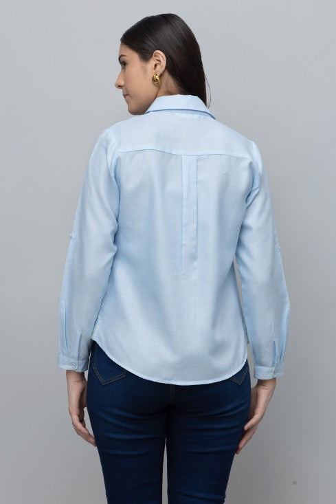 Solid Linen Shirt