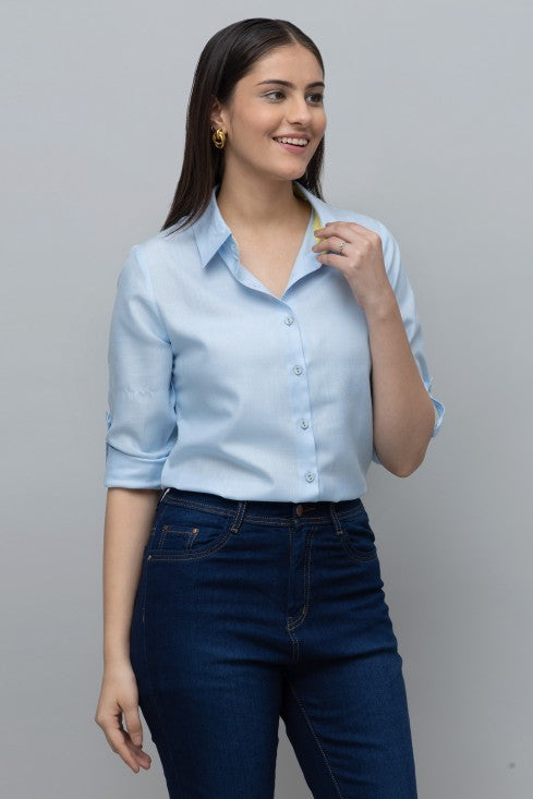 Solid Linen Shirt