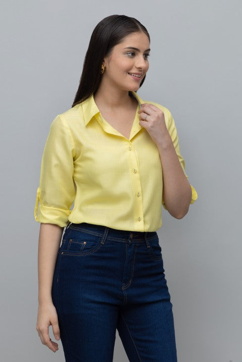 Solid Linen Shirt