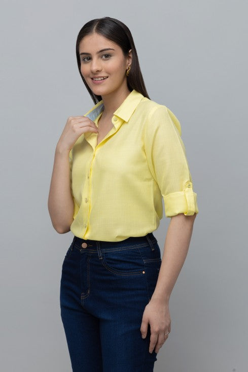Solid Linen Shirt