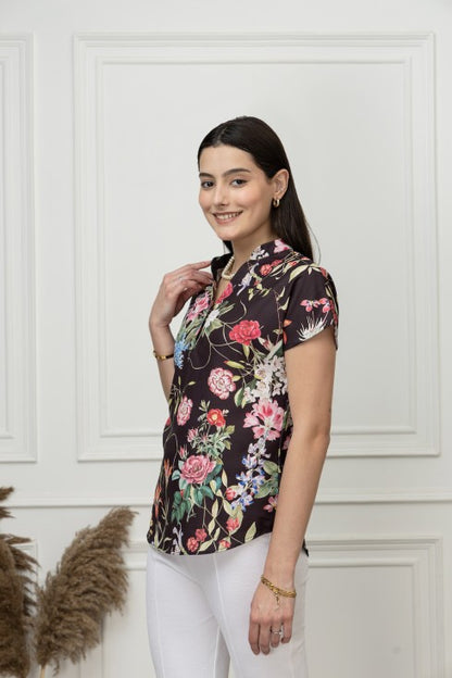 Short Sleeves Basic Top