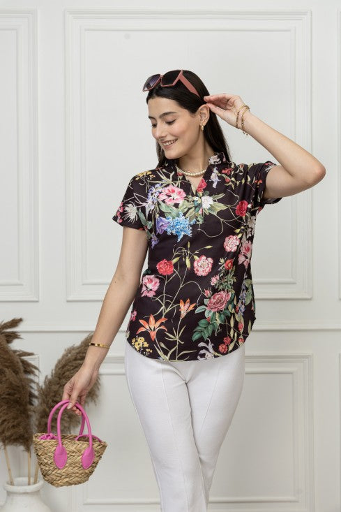 Short Sleeves Basic Top