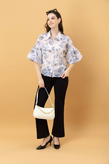 Baloon Sleeves Casual Shirt