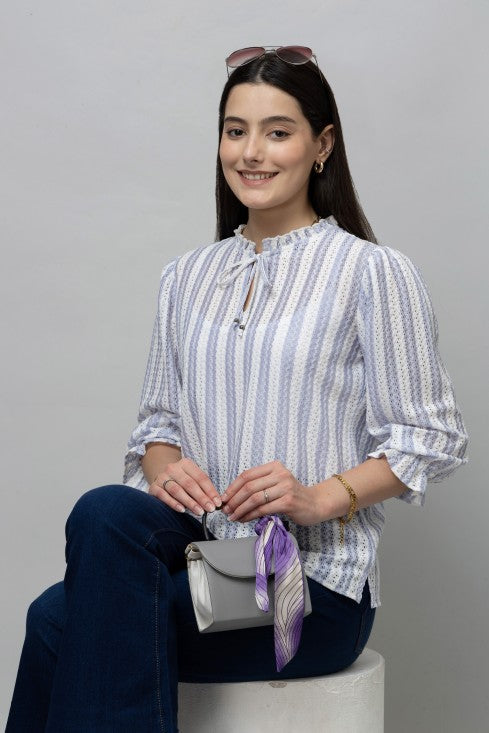 Full Sleeve Textured Top