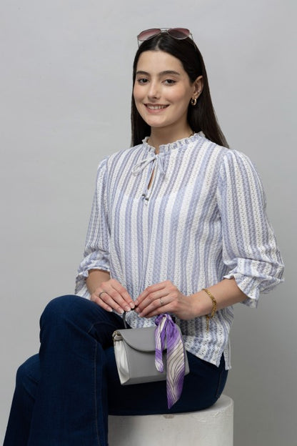 Full Sleeve Textured Top