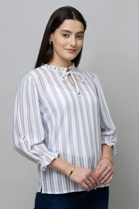 Full Sleeve Textured Top