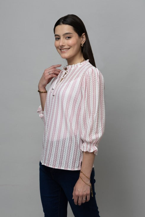 Full Sleeve Textured Top