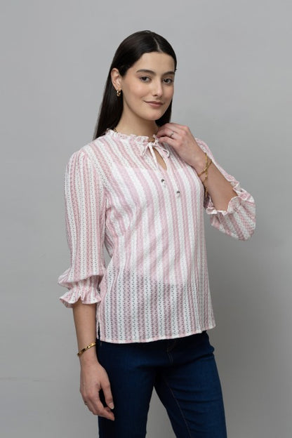 Full Sleeve Textured Top