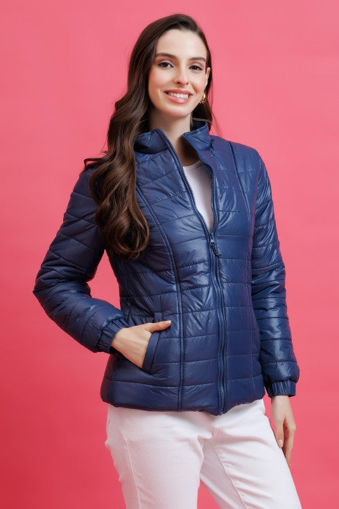Quilted Zipper Jacket