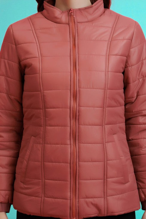 Quilted Zipper Jacket