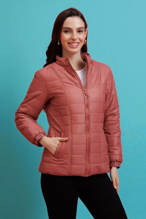 Quilted Zipper Jacket