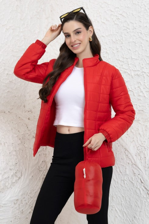 Quilted Zipper Jacket