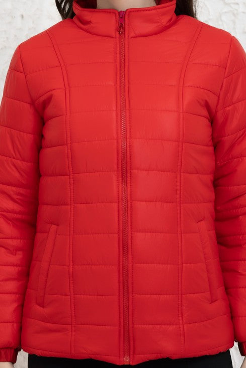 Quilted Zipper Jacket