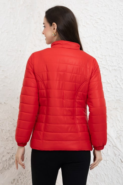 Quilted Zipper Jacket