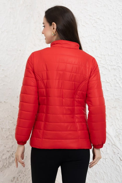 Quilted Zipper Jacket