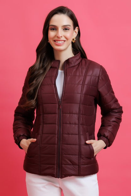 Quilted Zipper Jacket