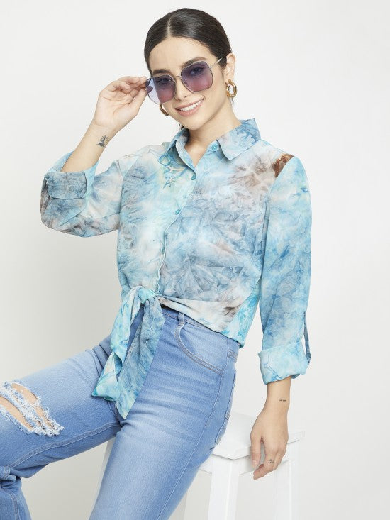 Tie & Dye printed Shirt