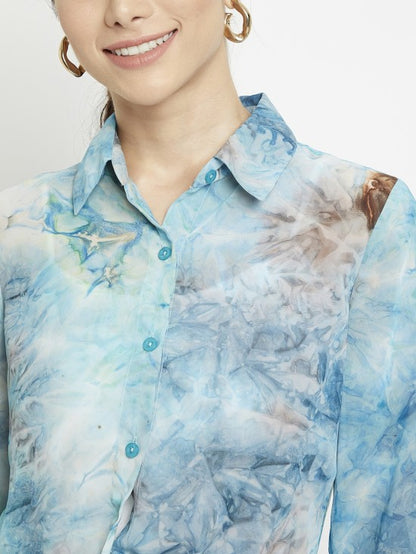 Tie & Dye printed Shirt