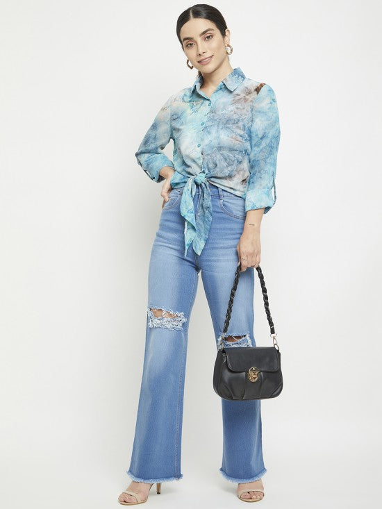 Tie & Dye printed Shirt