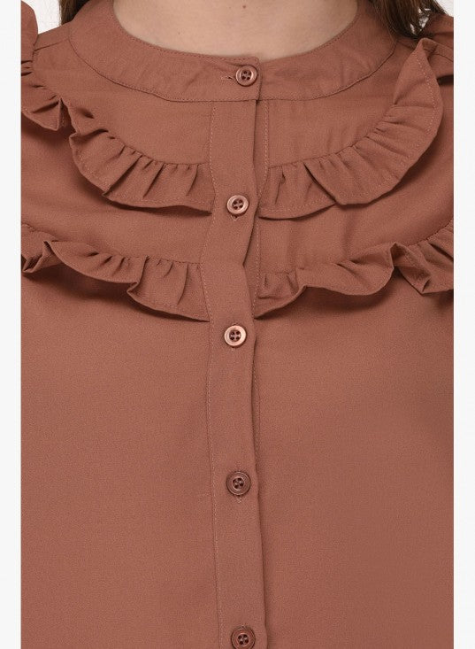 Double yoke shirt