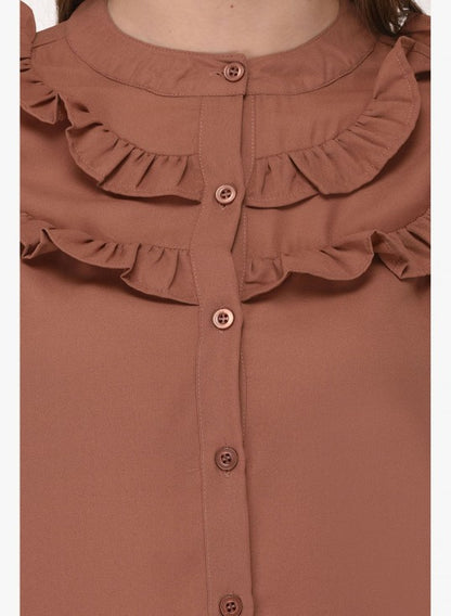 Double yoke shirt
