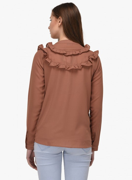 Double yoke shirt