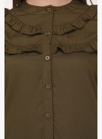 Double yoke shirt