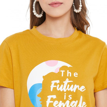 Printed short sleeves t-shirt