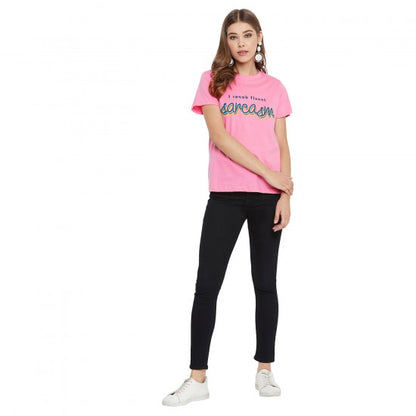Printed short sleeves t-shirt