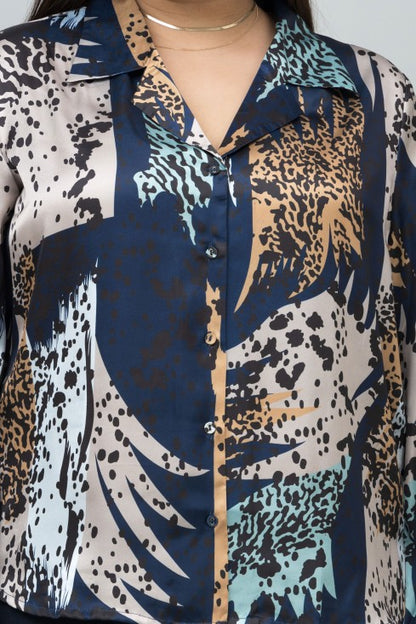 Casual Satin Shirt