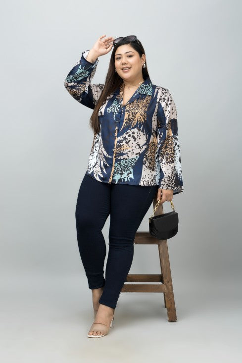 Casual Satin Shirt