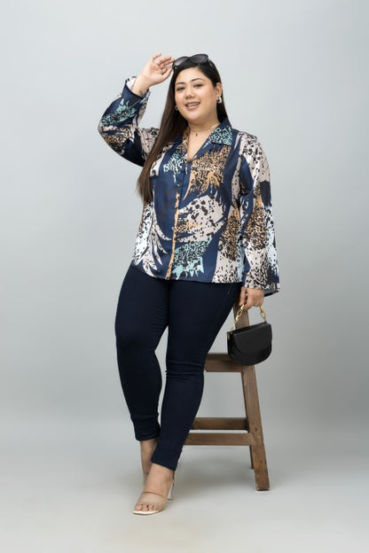 Casual Satin Shirt