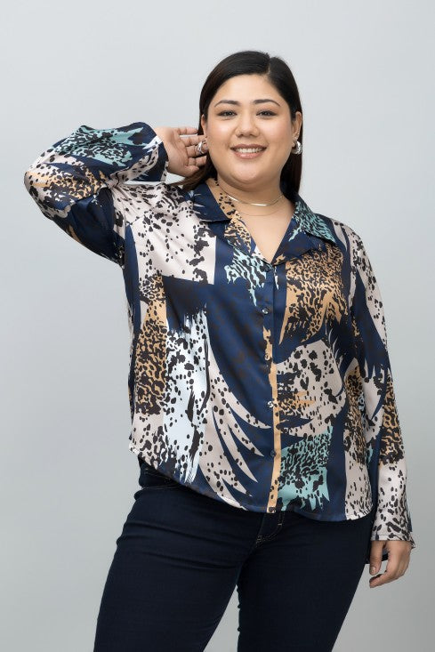 Casual Satin Shirt
