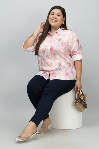 Floral Linen Shirt