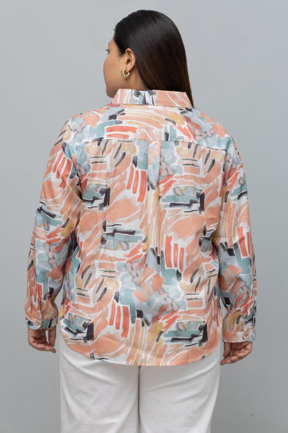 Abstract Print Shirt