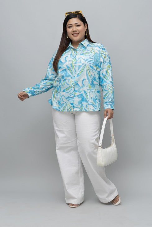 Abstract Print Shirt