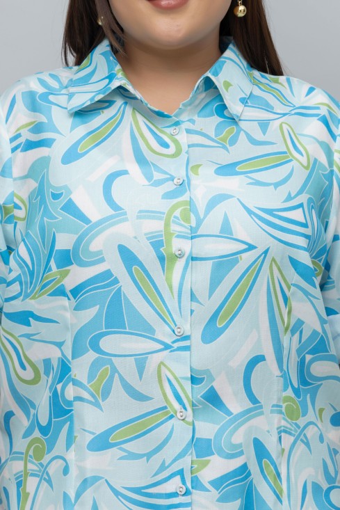 Abstract Print Shirt