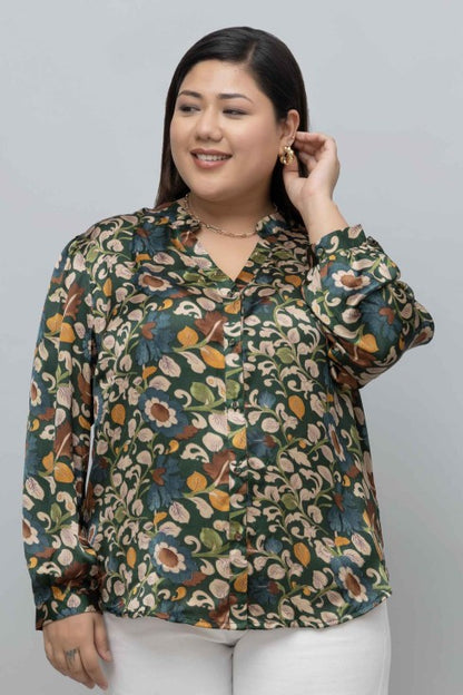 Floral Print Shirt
