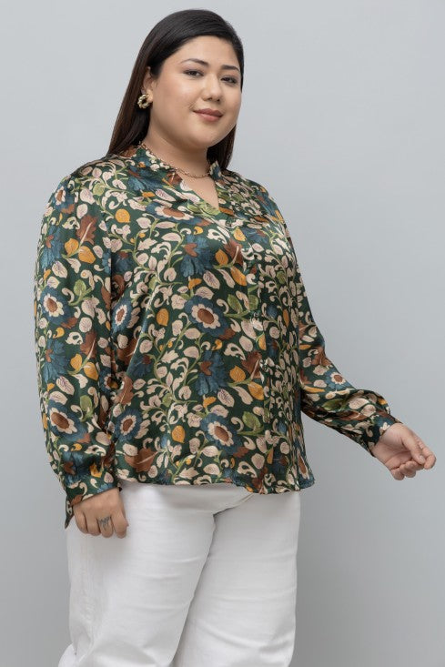 Floral Print Shirt